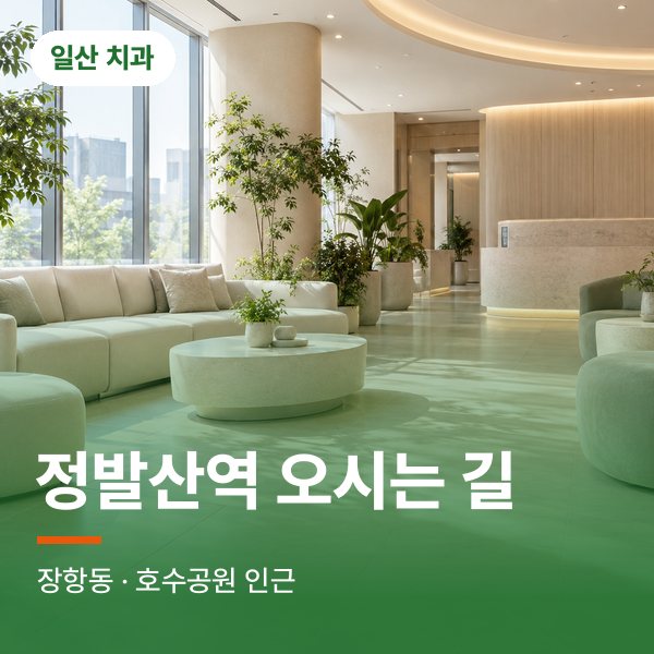 정발산역 오시는 길