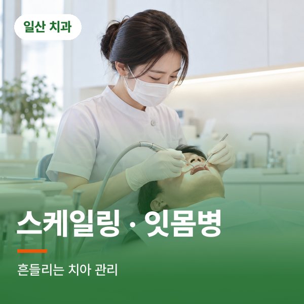 스케일링 · 잇몸병